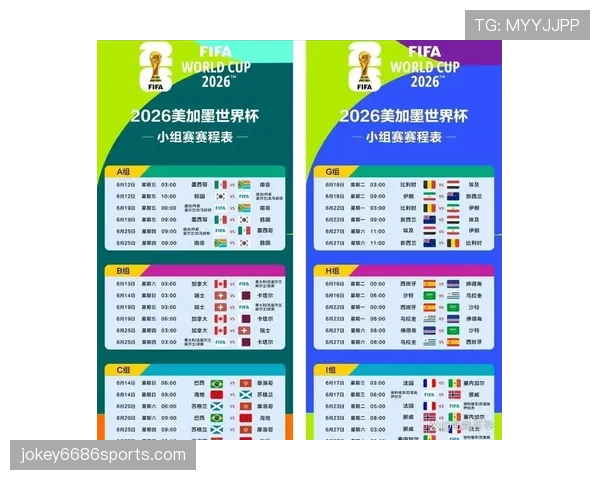 2026世界杯6月30日赛程：32强对阵信息更新